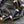Czech Glass Beads - Picasso Beads - Drop Beads - Teardrop Beads - Black Beads - Faceted Beads - 8x15mm - 4pcs - (4035)
