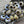 Large Hole Beads - Czech Glass Beads - Roller Beads - Roller Rondelle - Rondelle Beads - Picasso Beads - 5x8mm - 10pcs - (1292)