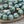 Melon Beads - Czech Glass Beads - Round Beads - Picasso Beads -  Bohemian Beads - 12mm Beads - 6pcs - (2469)