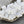 Czech Glass Beads - Bell Flower - Flower Beads - Small Flower Beads - White Flower Beads - 5x6mm - 30pcs - (1781)