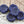 Czech Glass Beads - Etched Beads - Czech Flower Beads - Hawaiian Flower Beads - Picasso Beads - 12mm - 6pcs - (1796)