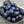 Load image into Gallery viewer, Picasso Beads - Czech Glass Beads - Fire Polished Beads - Oval Beads - Navy Blue Beads - 6x8mm - 15pcs (3511)
