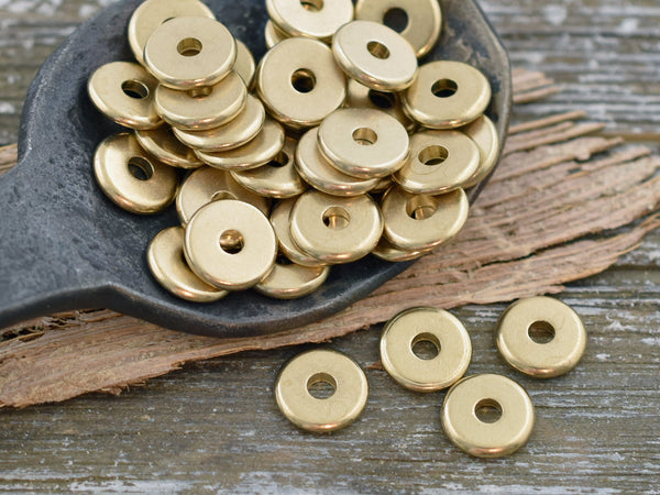  Antique Bronze Spacer Beads for Jewelry Making Small
