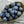 Czech Glass Beads - Picasso Beads - Turbine Beads - Navy Blue - Blue Beads - Cathedral Beads - 7x6mm - 15pcs (B915)