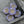 Czech Glass Beads - Hawaiian Flower Beads - Czech Glass Flowers - Purple Flowers - Hibiscus Flower - 12mm - 6pcs (4633)