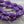 Czech Drop Beads - Czech Glass Beads - Teardrop Beads - Picasso Beads - Purple Beads - 6pcs - 15x8mm - (B639)