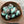Czech Glass Beads - Picasso Beads - Turbine Beads - Fire Polished Beads - Cathedral Beads - 12x10 - 6pcs (5146)