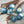 Czech Glass Flowers - Flower Beads - Czech Beads - Round Beads - Rose Beads - Picasso Beads - 10mm - 15pcs - (B46)