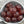 Czech Glass Flowers - Flower Beads - Czech Beads - Round Beads - Rose Beads - Ruby Red Beads - 10mm - 15pcs - (B25)