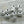 *10* 11x8mm Antique Silver Rounded Rondelle Beads
