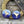 Czech Glass Beads - Bird Beads - Coin Beads - Picasso Beads - 12mm - 10pcs - (3797)