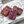 Czech Glass Beads - Matte Beads - Charm Beads - New Czech Bead - Red Beads - 19x13mm - 2pcs - (6064)