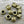 *10* 7x9mm Antique Bronze Large Hole Drum Beads