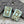 Czech Glass Beads - Matte Beads - Charm Beads - New Czech Bead - Turquoise Beads - 19x13mm - 2pcs - (B374)
