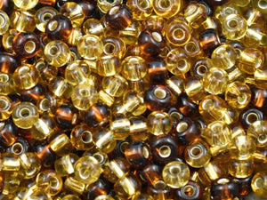 Seed Beads - Size 2 Beads - Czech Glass Beads - 2/0 Beads - 6x4mm - 15 grams (3749)