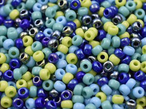 Seed Bead Mix -Size 6 Seed Beads - 6/0 Seed Beads -  Miyuki Beads - Mixed Seed Beads - 5