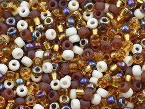 Seed Bead Mix -Size 6 Seed Beads - 6/0 Seed Beads -  Miyuki Beads - Mixed Seed Beads - 5" Tube - 20 grams (270)