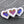 Czech Glass Beads - Heart Beads - Valentines Beads - Picasso Beads - 14x12mm - 4pcs - (5888)