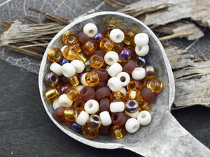 Seed Bead Mix -Size 6 Seed Beads - 6/0 Seed Beads -  Miyuki Beads - Mixed Seed Beads - 5" Tube - 20 grams (270)