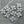 Metal Beads - Cross Beads - Silver Beads - Medieval Cross Bead - Silver Cross Bead - 12mm - 20pcs (4099)