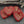 Heart Beads - Czech Glass Beads - Red Heart Bead - Heart Pendant - Heart Focal Bead - 22mm - 4pcs - (1458)