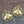 Bee Charms - Bee Pendant - Metal Charms - Enamel Charms - 18mm - 10pcs - (3541)