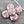 Picasso Beads - Czech Glass Beads - Coin Beads - Focal Beads - Pink Beads - 10pcs - 15mm - (5865)