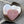 Heart Beads - Czech Glass Beads - Focal Beads - Heart Pendant - Heart Charms - 18mm - 4pcs - (719)