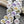 Lotus Flower Beads - Czech Glass Beads - Laser Etched Beads - Laser Tattoo Beads - 16mm - 8pcs - (B38)