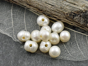 Large Metallic Nucleated Baroque Pearls Shell Beads Genuine Irregular  Freshwater Gemstones 20 25mm 16 From Emhuiling, $108.29